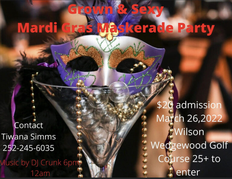 Grown & Sexy Mardi Gras Maskerade Party